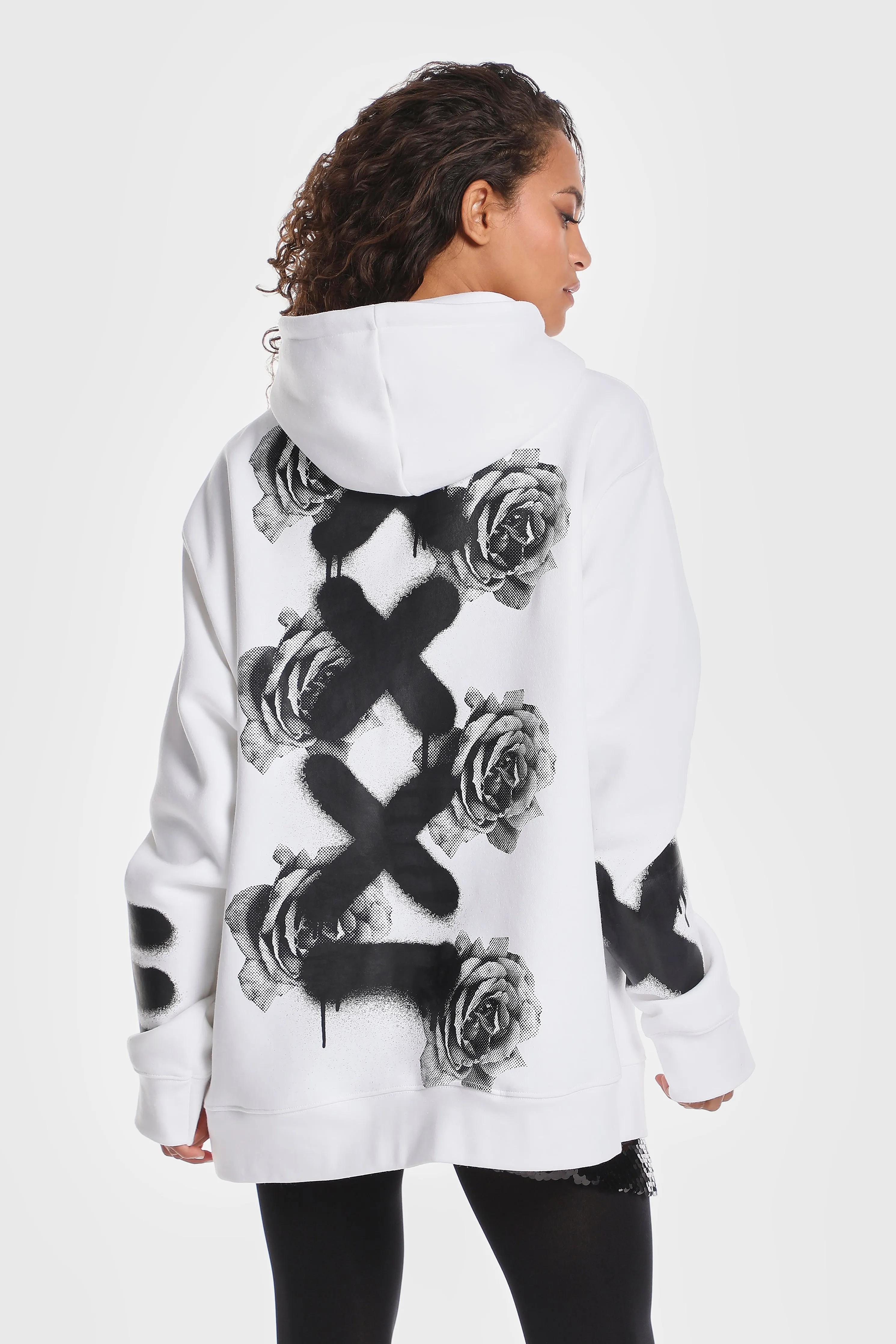 NOT XXX GRAFFITI HOODIE