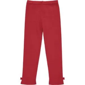 Olive Ladies Burgundy Leggings - Select Size