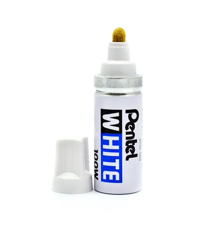Pentel White 100w Shorty Marker