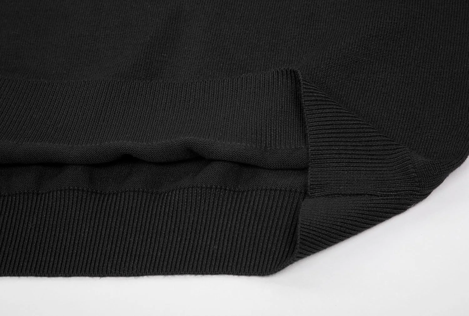 PJ PAUL JONES Mens V-Neck Knitted Sweater Vest Solid Plain Sleeveless Pullover Knitwear