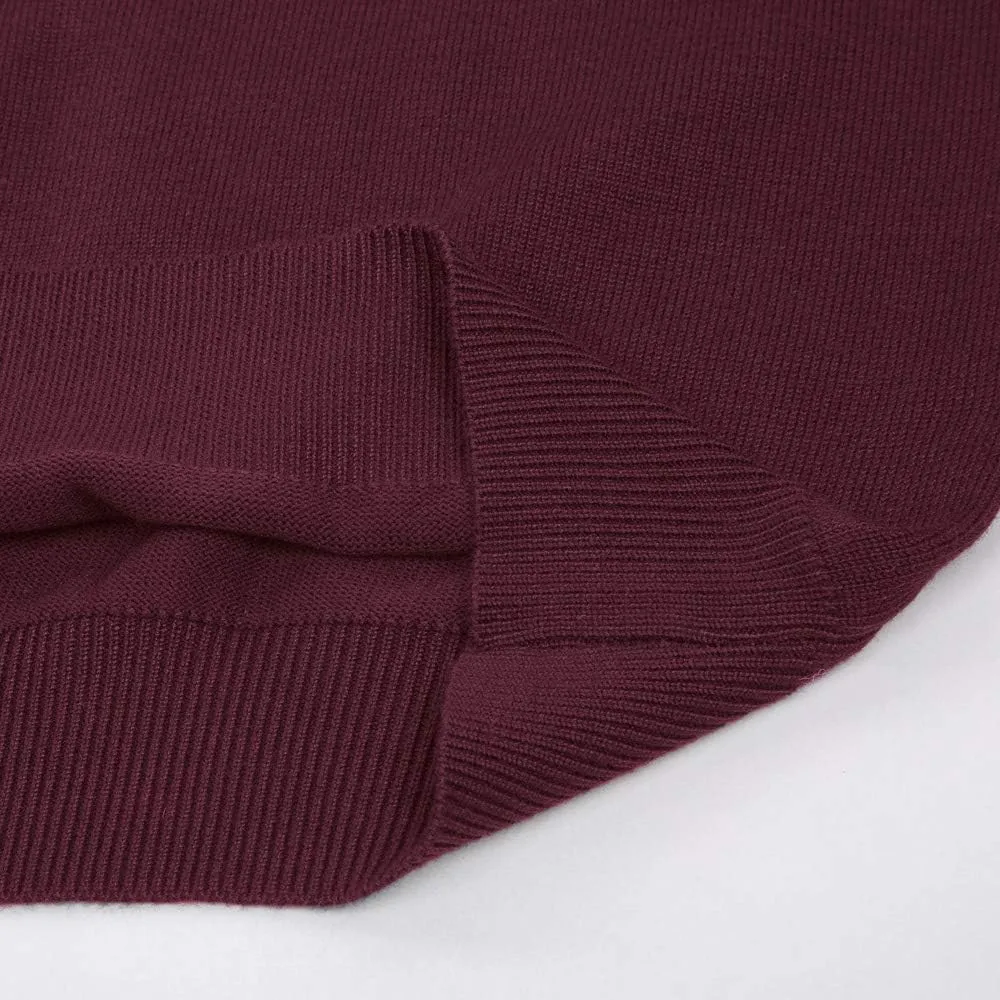 PJ PAUL JONES Mens V-Neck Knitted Sweater Vest Solid Plain Sleeveless Pullover Knitwear