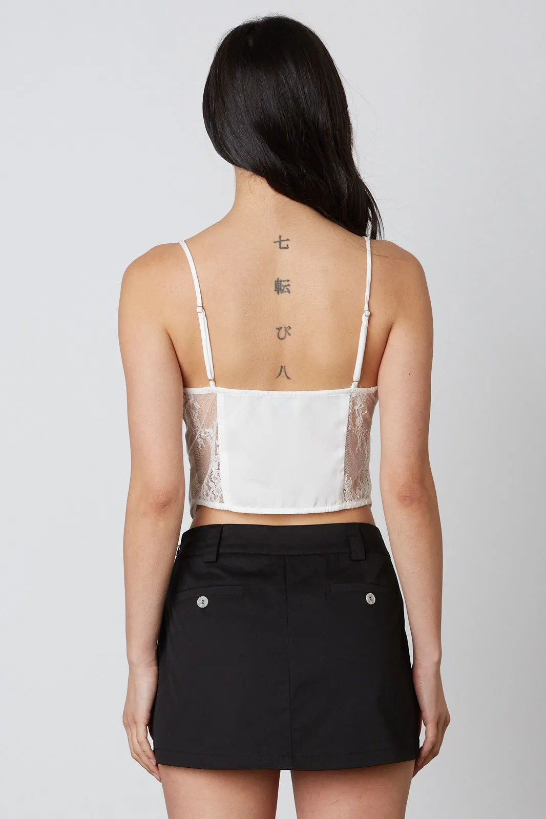 Pleated Mini Skirt