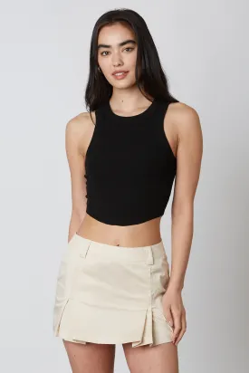 Pleated Mini Skirt