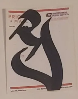 Priority Mail RD Thick Bold Black Slap-Up by RD-357 Real Deal