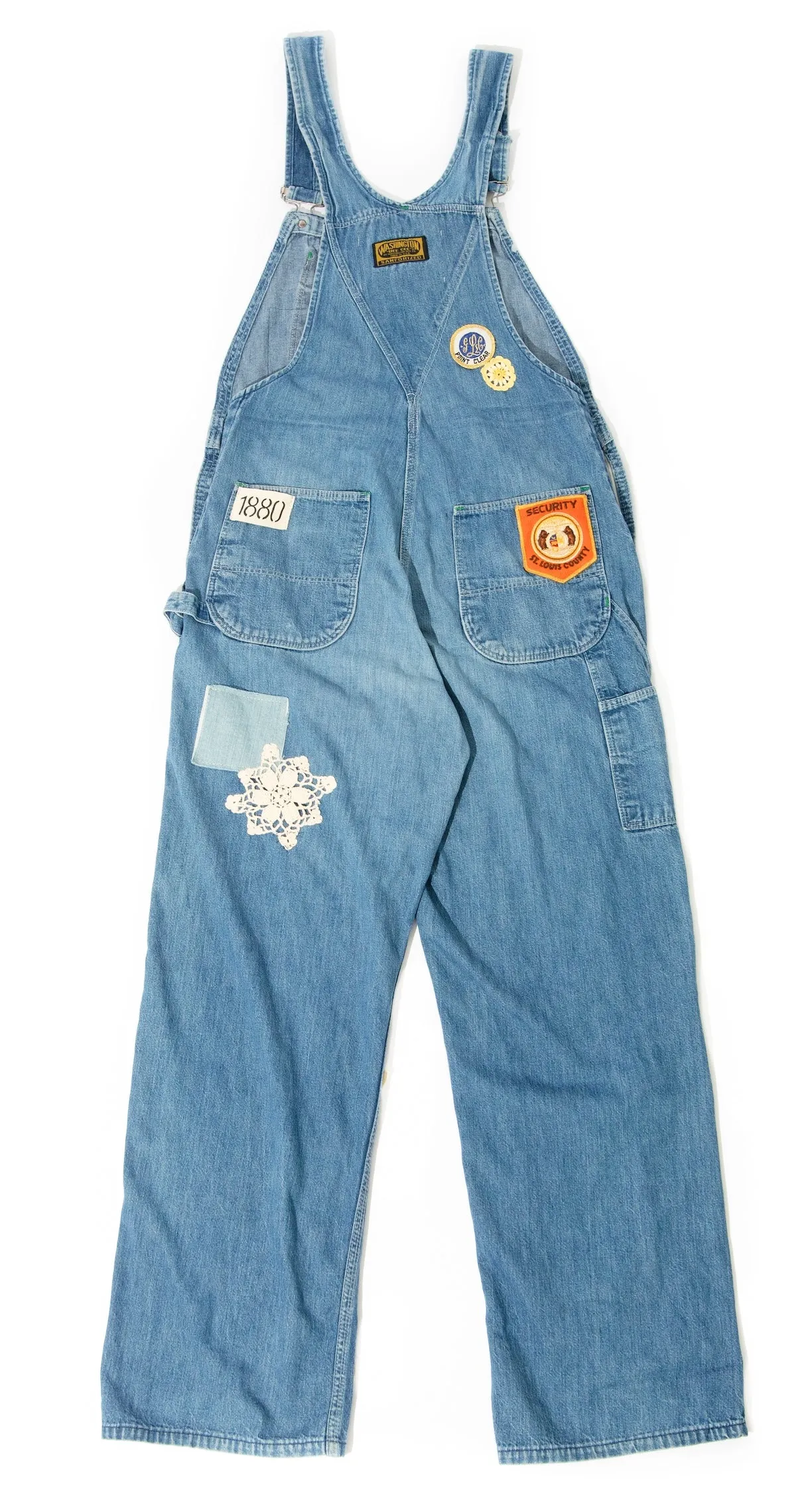 RILEY VINTAGE ECLECTIC OVERALLS custom ships in 2 weeks