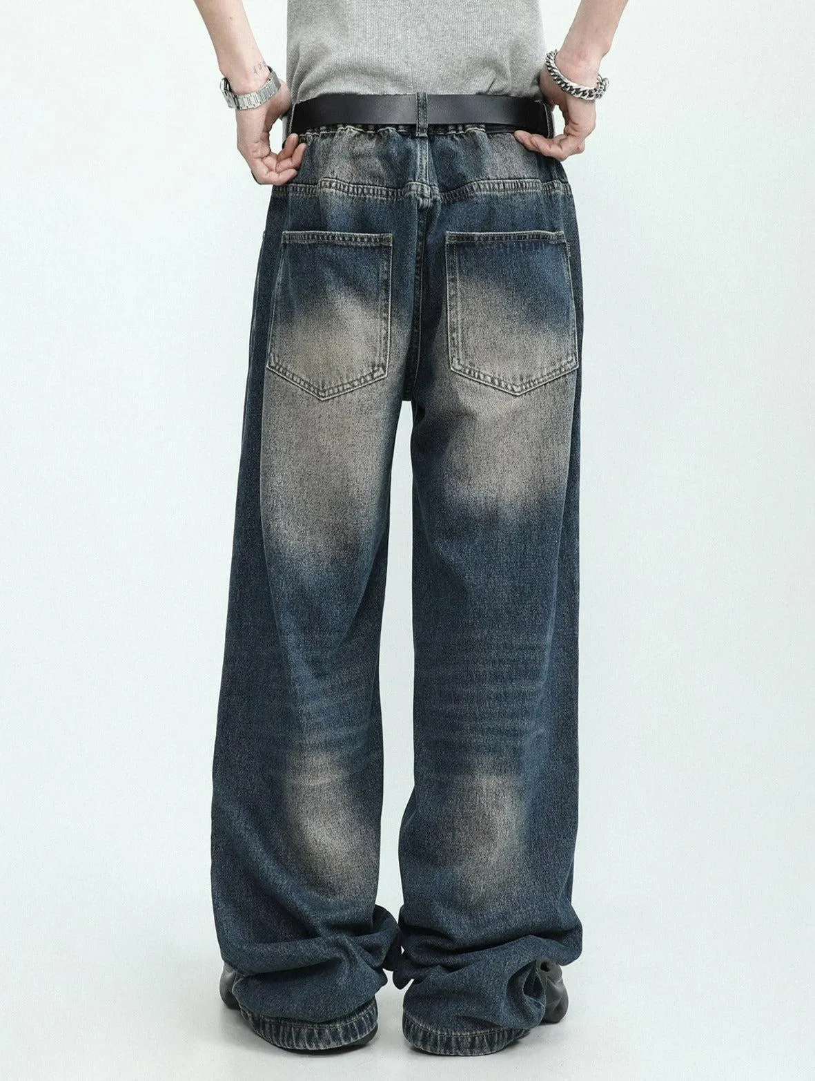 Ripped Knee Jeans