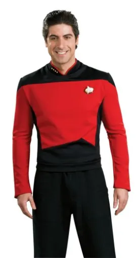 Rubie's Star Trek The Next Generation Deluxe Commander Picard Adult Costume Shirt, Medium