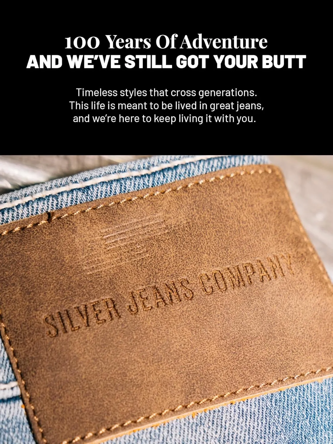 Silver Jeans Co.  Allan 