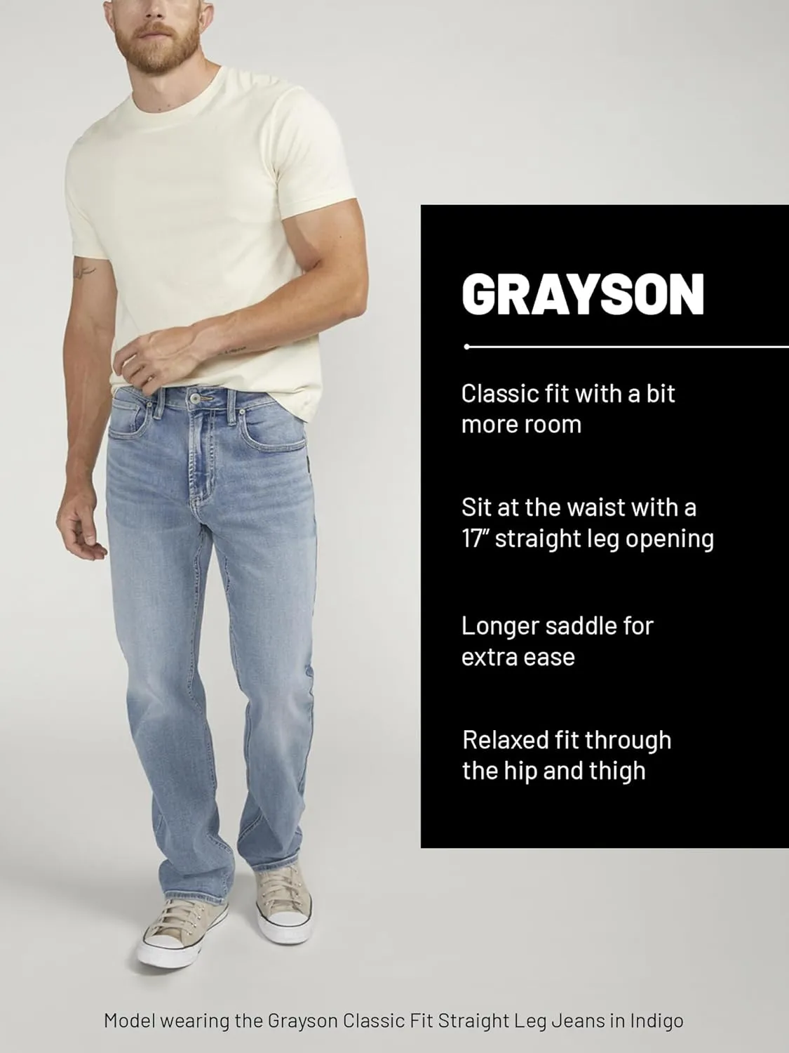Silver Jeans Co.  Grayson 