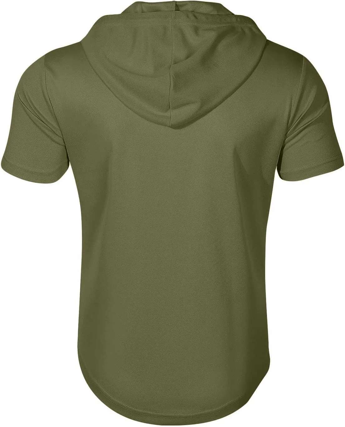 Summer 1/4 Zip Up Hoodies T-Shirt for Men Short Sleeve Workout Athletic Hooded Shirt Pullover Casual Tops Vests with Pockets