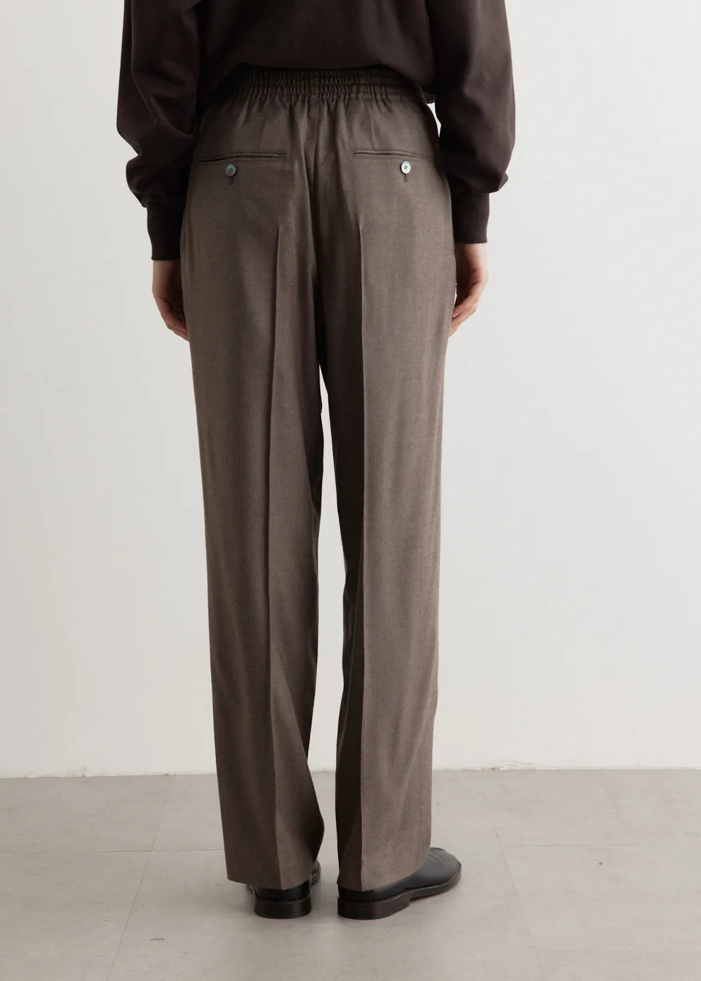Super Light Wool Easy Slacks