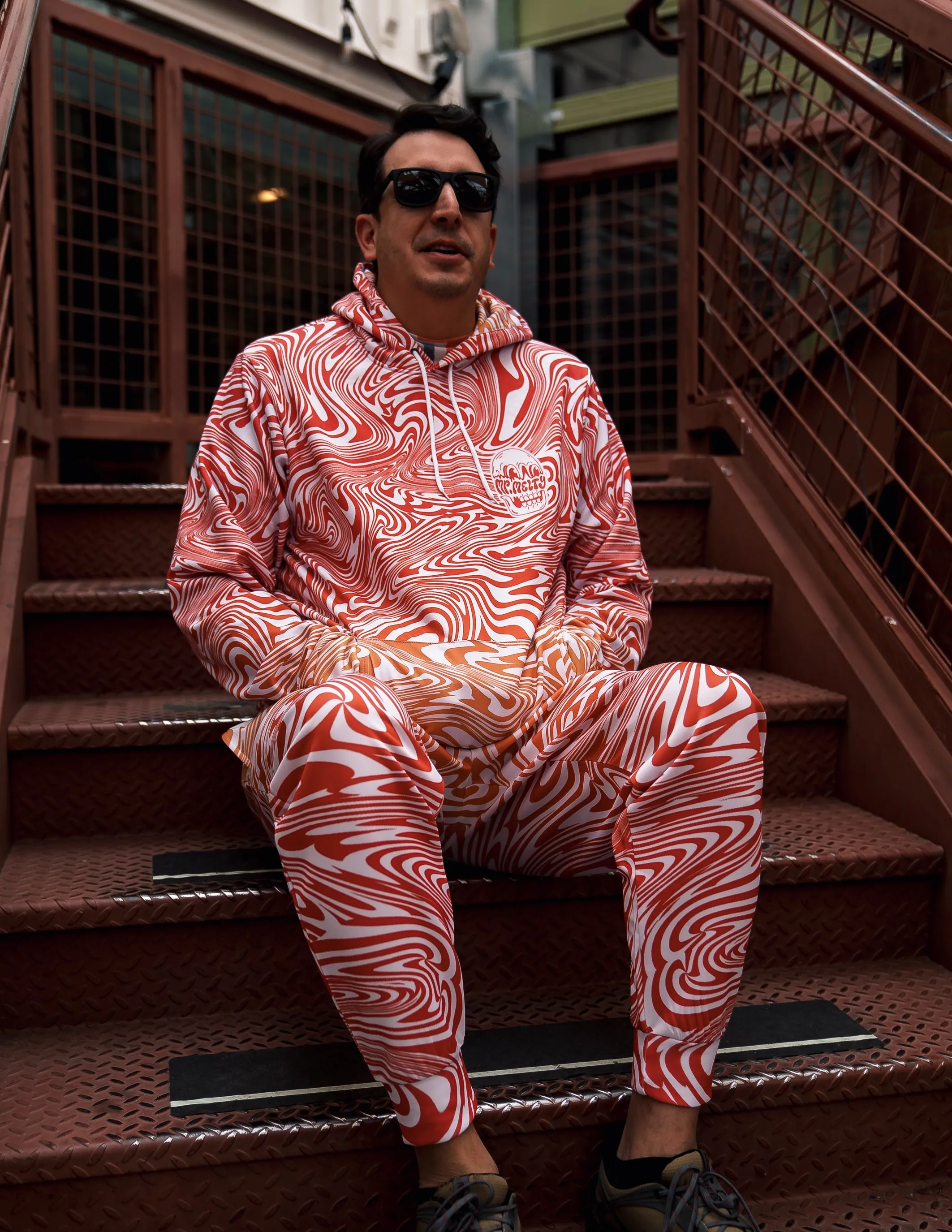 Swirls Collection - Fireside Groove HOODIE