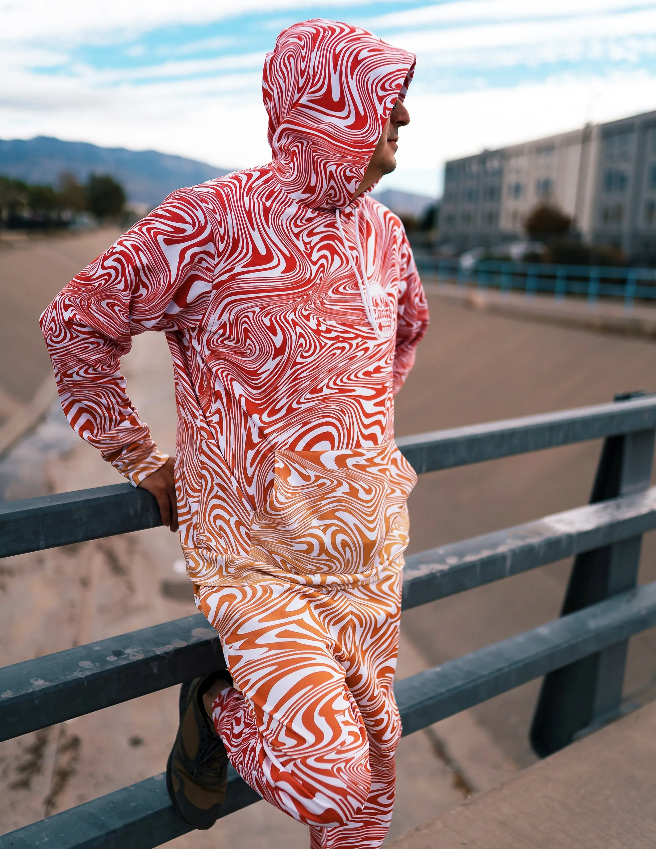 Swirls Collection - Fireside Groove HOODIE