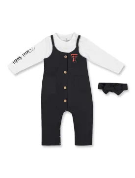Texas Tech Arena "Walk-Off" Infant Romper Set with Headband