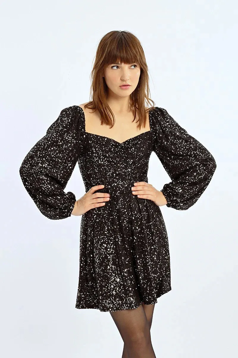 The Eva Sequin Dress