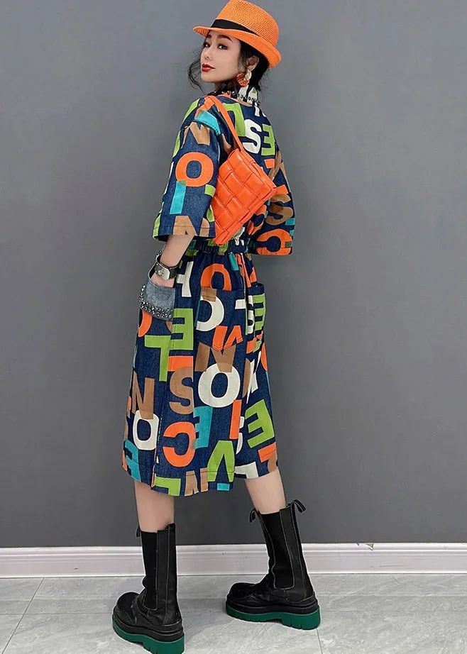 Unique Peter Pan Collar Print Button Pockets Wrinkled Overalls Jumpsuit Summer