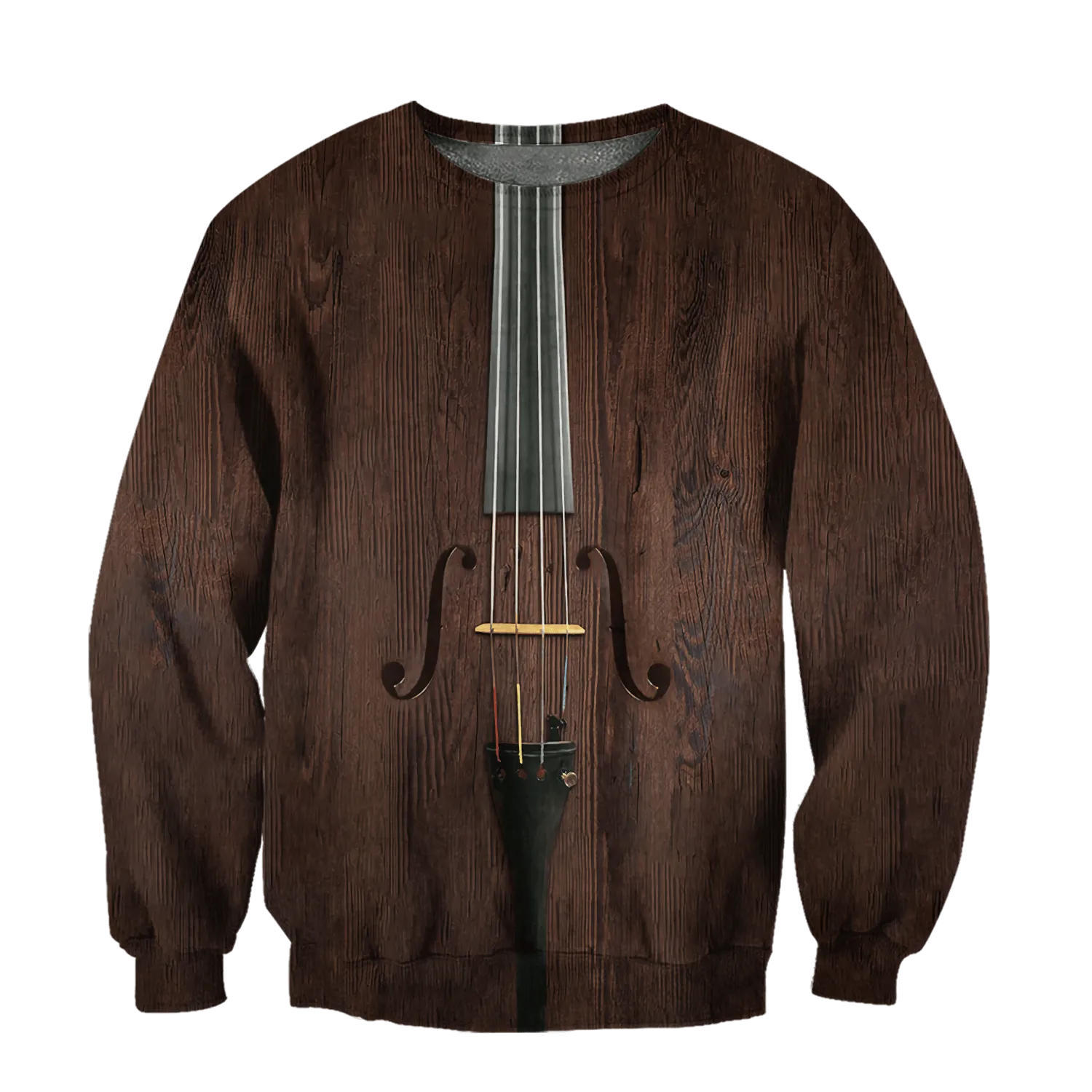 Violin Pattern 3D All Over Printed Sweatshirt Hoodie, Idea Gift for Violin Lovers, Violin Sweatshirt
