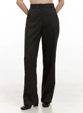 Warm Straight-Fit Slacks ON422